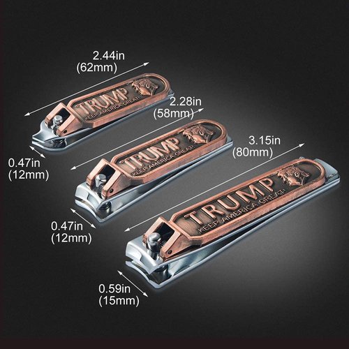 Donald Trump 2024 Keep America Great Nail Clippers Set Birthday Christmas Gifts for Men Women Mom Dad
