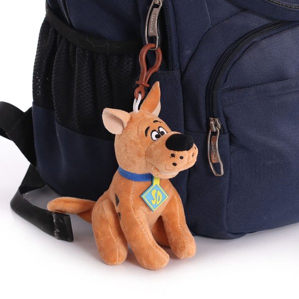 Giliger 6 Inches Scoooby Doo Plush Keychain for Bag Backpack Great Dane Stuffed Animal Dog Christmas Present Gift Stocking Stuffers for Kids Teens