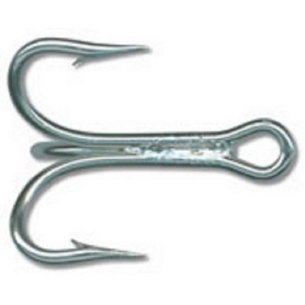 Mustad Treble Hook, 3 Extra Strong, Short Shank - Durasteel 4