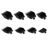 8 Pcs Professional Hair Clipper Combs Guides, Wahl Replacement Guards Set #3171-400 – 1/8” to 1” Fits Most Size Wahl Clippers/Trimmers