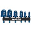 WADEO Air Conditioner Copper Tube Expander Swaging Tool, Copper Pipe Exppander Boring Drill Bits, HVAC Repairing Kit with 6 Different Drill Bits Size 1/4'', 3/8'', 1/2'', 5/8'', 3/4'', 7/8''