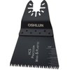 Oshlun MMC-1110 2-2/3-Inch Precision Japan HCS Oscillating Tool Blade with Quick-Fit Arbor for Standard and Quick Change Tools, 10-Pack