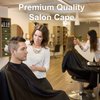 3 Pk Professional Salon Cape, Nylon salon capes for clients 3 pk capes for hair stylist With Snap Closures, Barber Cape, or Hair Cutting Cape 50 x 60 in