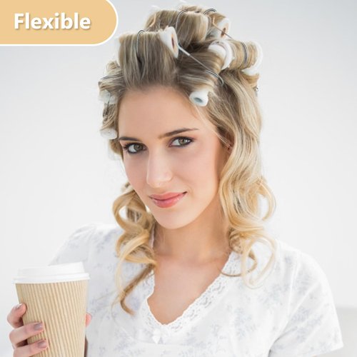 20pcs Assorted Hot Roller Clips Replacements,Hot Roller Clips for Electric Rollers,Fits Hot Rollers Curlers,Electric Rollers Clips Travel Hot Roller Securing Clips,5 Sizes(0.75",1",1.25",1.5",1.75")