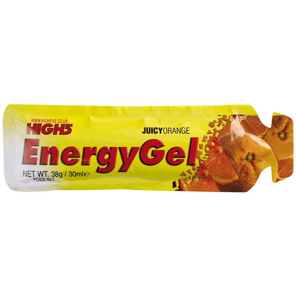 High 5 Energy Gel - 20 x 38g Sachet- Juicy Orange