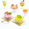 DIY Mini Food Play Toy Making Material Kit Simulation Cream Food Play Kitchen Pretend Play Food Set for Kids Aged 8+ to Make Your Food Not Edible (Cake Cream Cups Set)