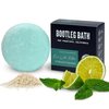 BOOTLEG BATH Strengthening Shampoo Bar with Rice Water Protein and Argan Oil, Vegan, Sulfate-Free, Phthalate-Free, Paraben-Free, Eco Friendly, 2.2 oz bar