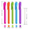 Retractable Mechanical Eraser Pen, Pen-Style Erasers Assorted Color, 5 Pack