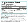 Bronson Zinc Triple Play 30 mg Triple Coverage Immune Support Zinc Supplement with Zinc Acetate, Picolinate & Orotate - Immune, Antioxidant & Skin Health Support - 100 Vegetarian Capsules