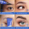 UCANBEMAKEUP No Flake Clear Eyebrow Gel, Eyebrow Glue Clear No Residue, Long-Lasting Extreme Hold Brow Gel, Built-in Head No Sticky Eyebrow Glue for Easily Apply