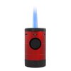 XiKAR Volta Quad Flame Tabletop Cigar Lighter in an Attractive Gift Box Warrant (Red)