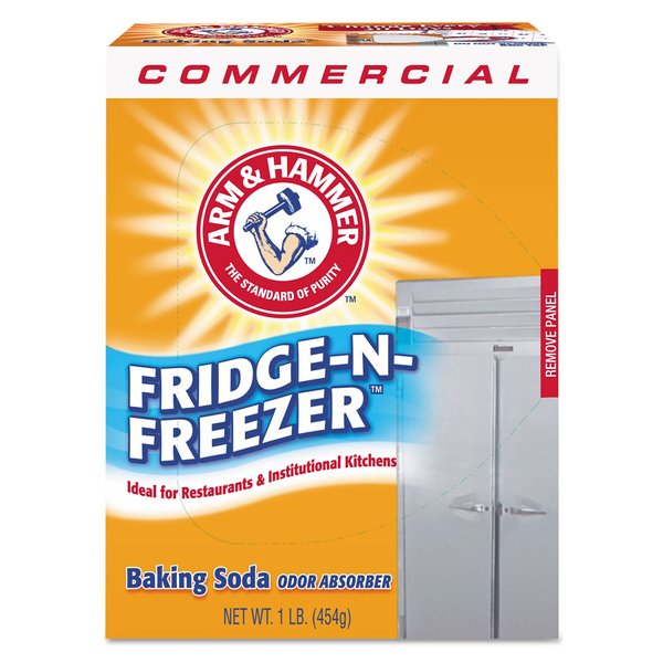 Fridge-n-Freezer Pack Baking Soda, Unscented, Powder, Sold as 1 Each