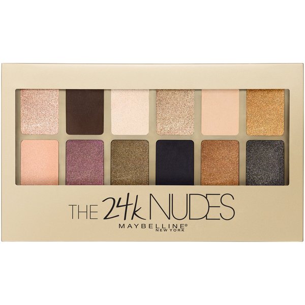 Maybelline The 24K Nudes Eyeshadow Palette, 0.34 oz.