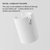 longway 1 Oz (30ML) Empty Refillable Airless Pump Bottle,Travel Foundation Containers,Airless Cosmetic Pump Bottle for Hand Sanitizer, Toner,Gel,Hair Oil, Lotion and Face Cream (Pack of 6, Frosted)