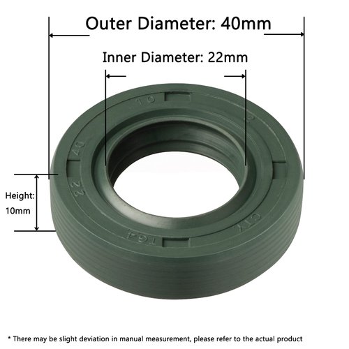 Fourtry Axle Seal Fit for General Transmission RS800 - Transaxle Seals Compatible with Poulan Ariens Craftsman Hus qvarna YTA22V46 YTA24V48 Lawn Tractor, Replace GT41857 590100301 587086401, 2 Pcs