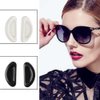 WAFJAMF 12 Pairs Eyeglass Nose Pad, Adhesive Anti-Slip Nose Pads for Plastic Frames,Sunglasses Nose Pads