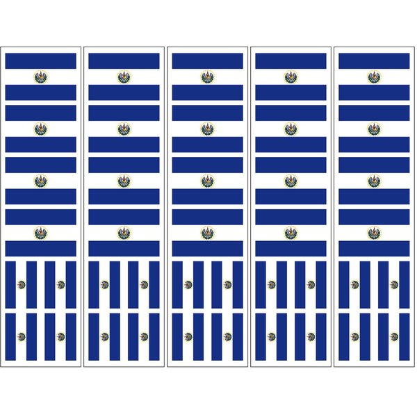 40 Tattoos: El Salvador Flag, Salvadoran Party Favors