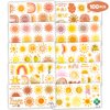 100PCS Boho First Trip Around The Sun Temporary Tattoos Themed Birthday Party Decorations Favors Supplies Decor Hello Sunshine Sunset Stickers Cute Gifts for Game Kids Boys Girls Class Prizes Carnival