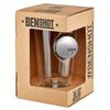 BenShot Pint Glass with Real Golf Ball - 16oz | Made in the USA