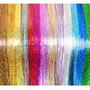 LyoRuSi Hair Tinsel Kit, Fairy Tinsel Hair Extensions With Tool 5250 Strands 14 Colors Glitter Hair Tinsel Kit Heat Resistant Accessories for Girls Women Kids (48 Inch)