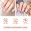 VENALISA Builder Nail Gel, 50ml Clear Hard Gel for Nails Extension Gel Nail Polish Jelly Strengthener Gel Polygel Nail Art Manicure