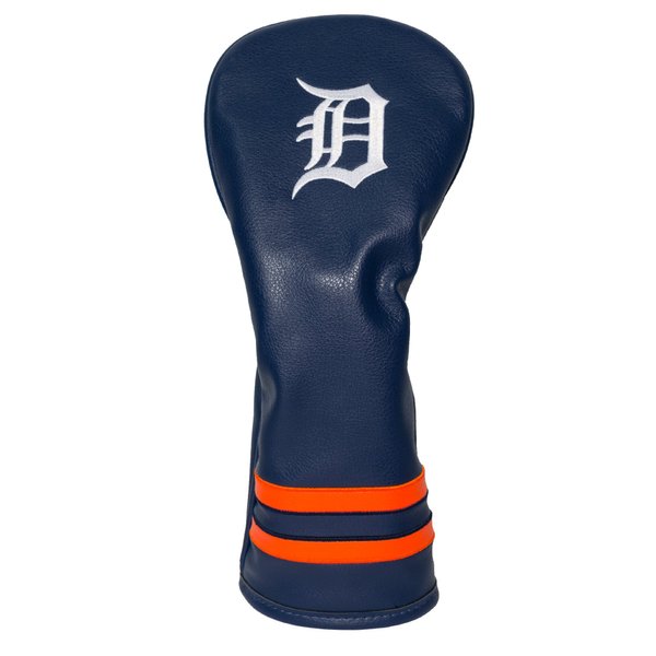 Team Golf MLB Detroit Tigers Vintage Fairway Head Cover Vintage Fairway Golf Club Headcover, Form Fitting Design, Retro Design & Superb Embroidery