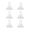 NUK First Essentials Replacement Baby Bottle Nipples, 6 Pack
