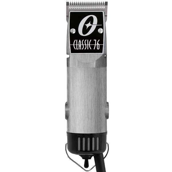 Oster Classic 76 Hair Clipper Professional Pro Salon Brushed Aluminum Color