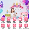 Anpty Kids Children Camera Toys for 6 7 8 9 10 11 12 Year Old Boys Girls, 32MP1080P HD Digital Camera with Video for Toddler, Kid Christmas Birthday Festival (Pink - Unicorn)