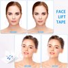 360Pcs Face Lift Tape Instant Face Lift and Shape V Face Stretchable Face Tape Lifting Invisible Tape Facial Tape for Jowls Double Chin Eyes Skin Facial Wrinkles