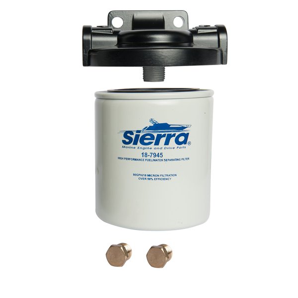Sierra International 18-7982-1 Marine Fuel Water Separator Kit, white