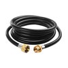 SHINESTAR 12 Feet Propane Hose Extension for Propane Tree, Compatible with Mr. Heater Buddy Heater, Weber Q Grill, Coleman Camping Stove and Other 1LB Propane Appliances