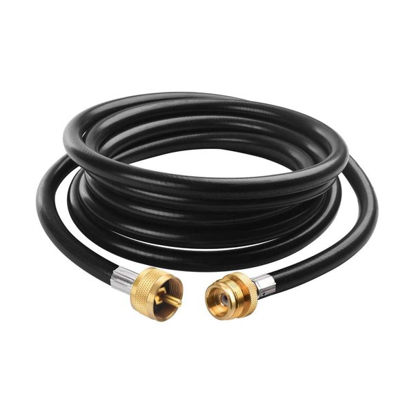 SHINESTAR 12 Feet Propane Hose Extension for Propane Tree, Compatible with Mr. Heater Buddy Heater, Weber Q Grill, Coleman Camping Stove and Other 1LB Propane Appliances