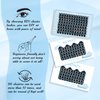 Lash Clusters 96 Pcs Cluster Lashes Eyelash Clusters DIY Cluster Eyelash Extensions Individual Lashes Thin Band & Soft(Cirrus,C-14-20mix)