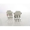 Generic Tiny mini silver tone metal hair claw clip Set E (Clip quantity: 3 clips), 1 Count (Pack of 1)