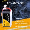 TATTU 850mAh 11.1V 45C 3S LiPo Battery Pack with XT30 Plug for Multirotor FPV 150 180 Size Quadcopter