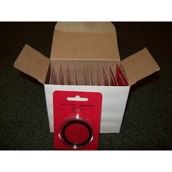 Box of 10 38mm Air-tite"I" Coin Holders