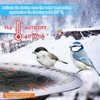 KNEOYR 500W De-icer Submergible Bird Bath Heater Aluminum Cast for Livestock Poultry Horses, Cows, Birds, Wildlife Drinking Indoor Outdoors in Winter with 9.8 Foot Cord Birdbath Water Heater