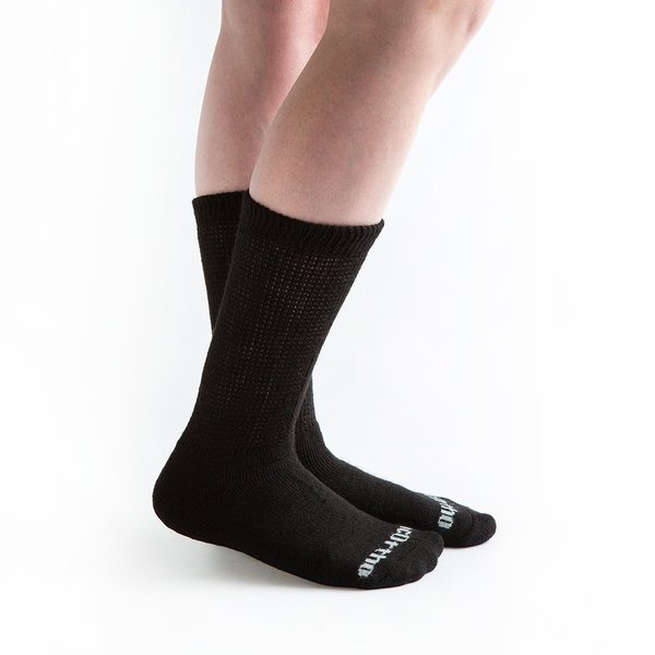 Doc Ortho Ultra Soft Loose Fit Diabetic Socks for Men and Women, 12 Pairs, Crew