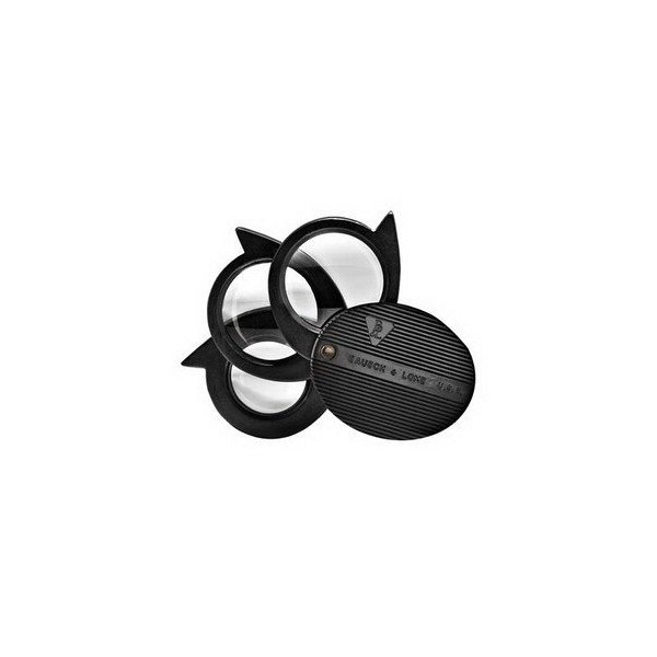 Bausch & Lomb 5X-20X Packette Attached Case Foldng Magnifier