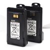 (2-Pack) 7.4V 2600mAh FNB-V134LI Li-ion battery Replacement for Vertex Standard VX-260 VX-261 EVX-261 VX-264 VX-450 VX-451 VX-454 VX-459 EVX-530 EVX-531 EVX-534 EVX-539 Portable Radio with Belt Clip