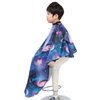 PERFEHAIR Kids Haircut Barber Cape Cover for Hair Cutting,Styling and Shampoo - Space Starry Sky Printing