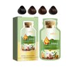 Huang Yi Natural Plant Bubble Hair Dye,Pure Plant Extract for Grey Hair Color Bubble Dye Shampoo. (Black Tea)