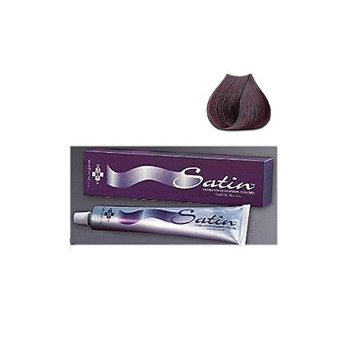 SATIN Hair Color Mahogany Series 4MV Dark Mahogany Violet 3 oz (Model: SAT2193) by Satin Hair Color [parallel import goods]