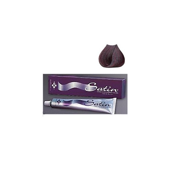 SATIN Hair Color Mahogany Series 4MV Dark Mahogany Violet 3 oz (Model: SAT2193) by Satin Hair Color [parallel import goods]