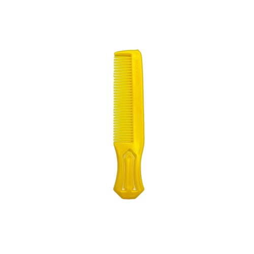 Generic Plastic Comb Smooth Styling and Detangling for All Hair Types (Yellow)
