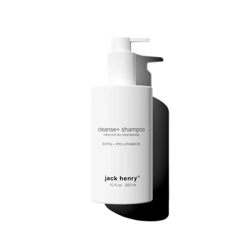 Jack Henry Cleanse + Men Hair Shampoo – Coconut Scented Hair Care Shampoo w/Biotin, Honey, Botanicals & Vitamins – Shampoo for Thick Hair & Scalp - Parabens & Sulfate Free Shampoo for All Hair Types