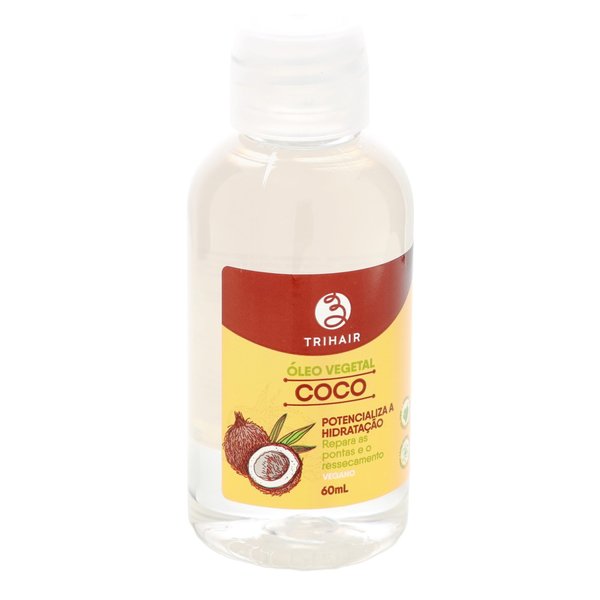 Trihair Coconut Hair Oil - Intense Hydration and Natural Shine (2.02, Ounces)