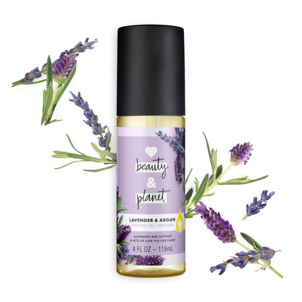Love, Beauty, and Planet Lavender Argan Essential Hair Oil