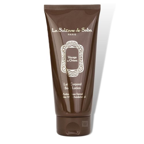 La Sultane de Saba - SandalWood Amber Musk Body Lotion - Road to the East, 200ml (6.8 fl Oz)